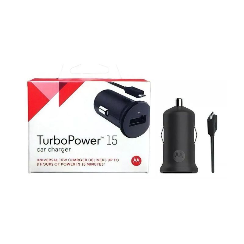 MOTOROLA - Motorola Turbo Power 15 Negro Open Box