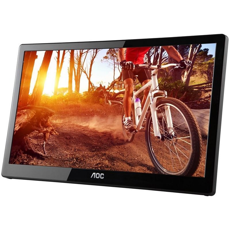 AOC - MONITOR PORTATIL AOC 16 VIA USB Energía e Imagen ULTRA-DELGADO LED
