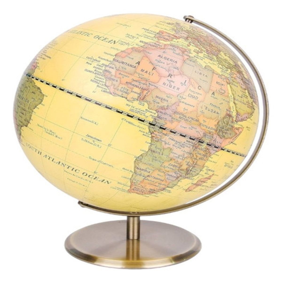 GENERICO - Globo Terráqueo Iluminado Político 32cm USB