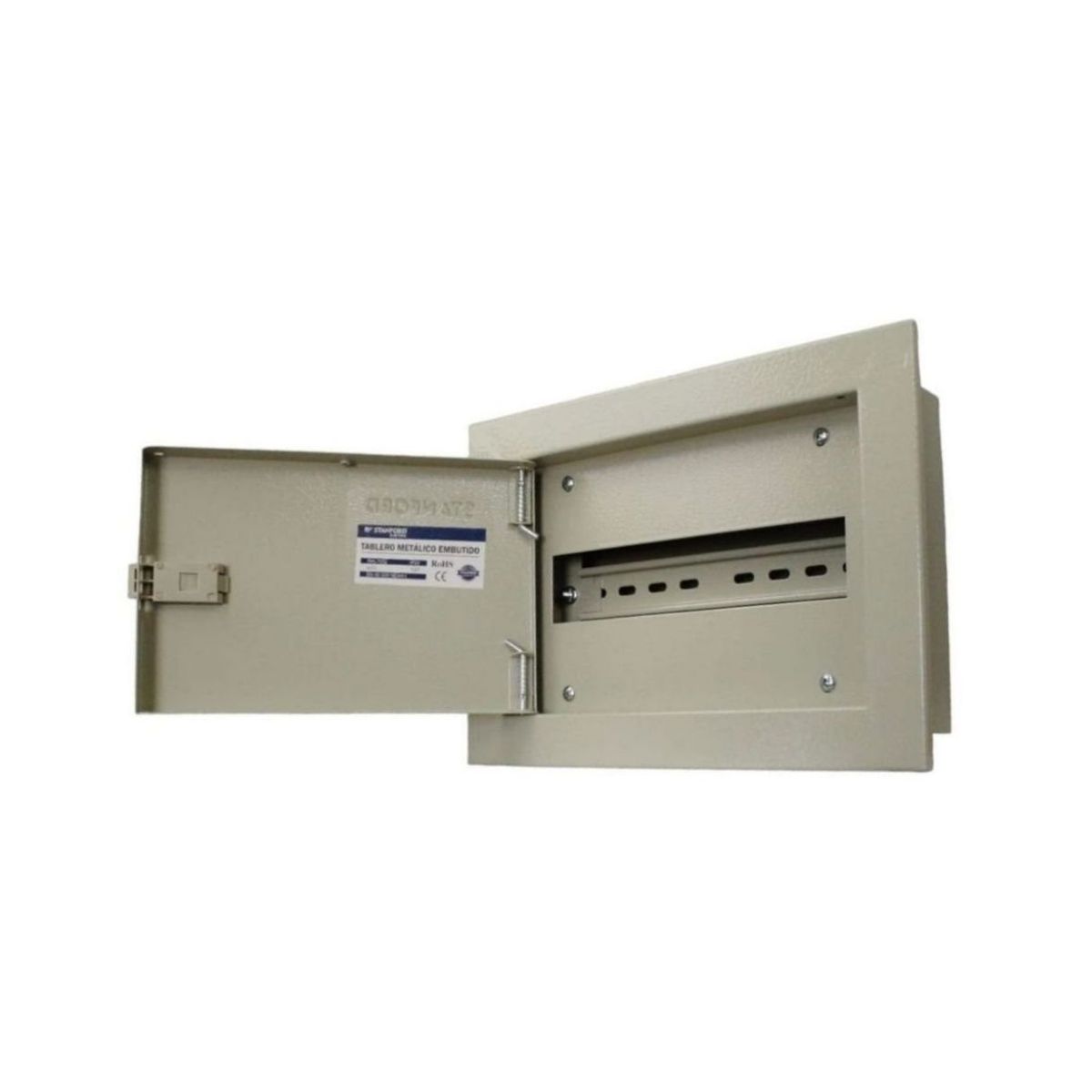 STANFORD - Tablero Metalico Embutido 12 Modulos IP41 Ral7032