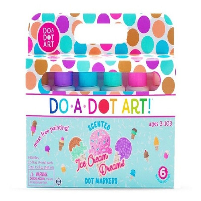 GENERICO - Lápices Do A Dot Ice Cream Dreams 6 Colores Acuaerables