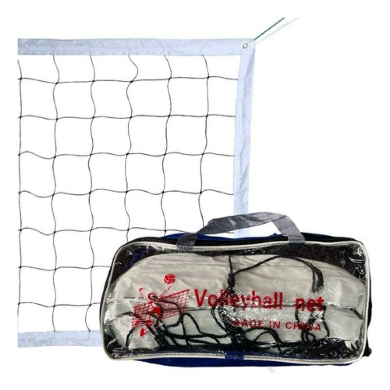 GENERICO - Red De Voleibol Superior Con Cable De Acero Tejido Sin Nudo