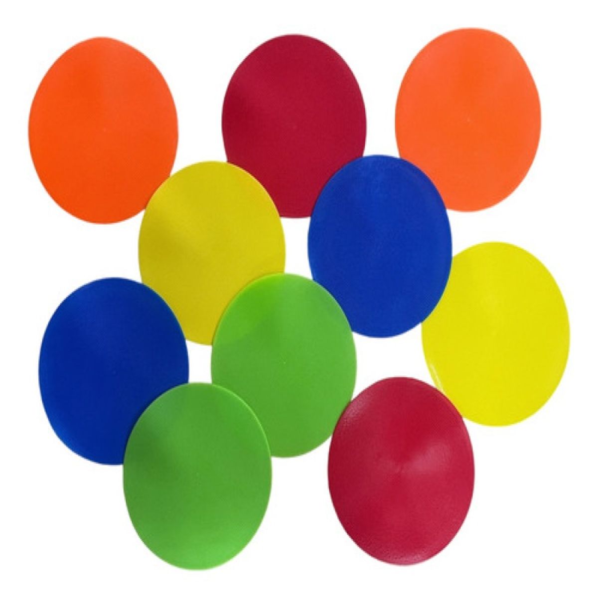 GENERICO - Discos Planos para Entrenamiento de Agilidad - Pack X10