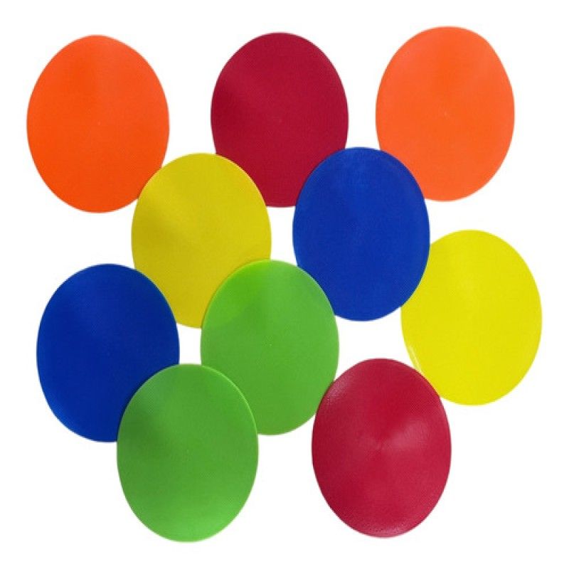 GENERICO - Discos Planos para Entrenamiento de Agilidad - Pack X10