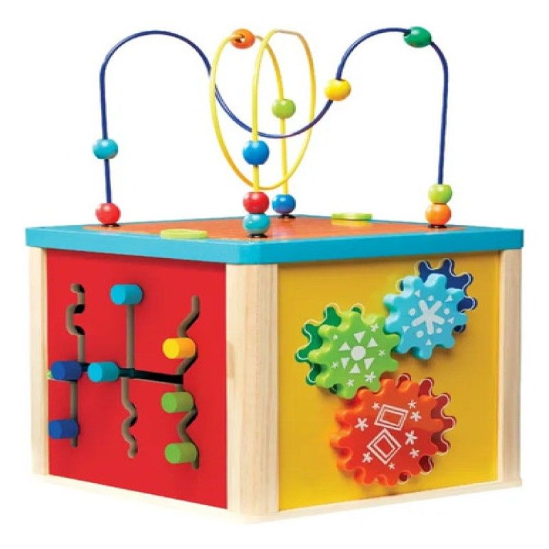 GENERICO - Juguete Interactivo De Habilidad Motora Cubo Montessori