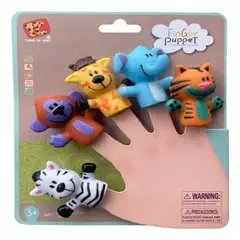 GENERICO - Titeres Dedo Kit Juguete De Baño Para Bebe Color Azul