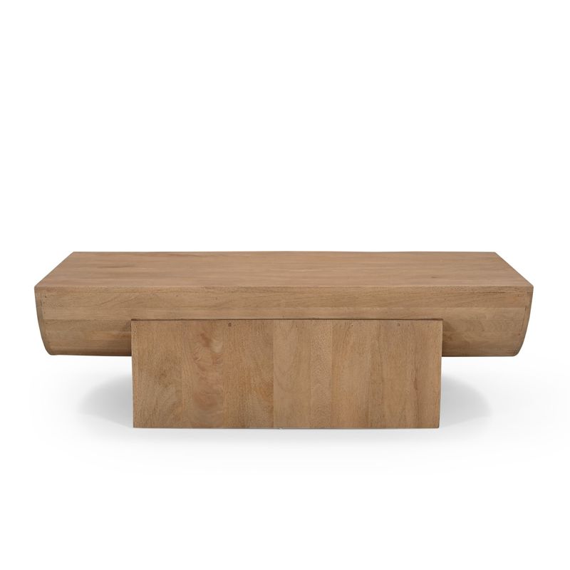 THE POPULAR DESIGN - MESA DE CENTRO BRANDO NATURAL