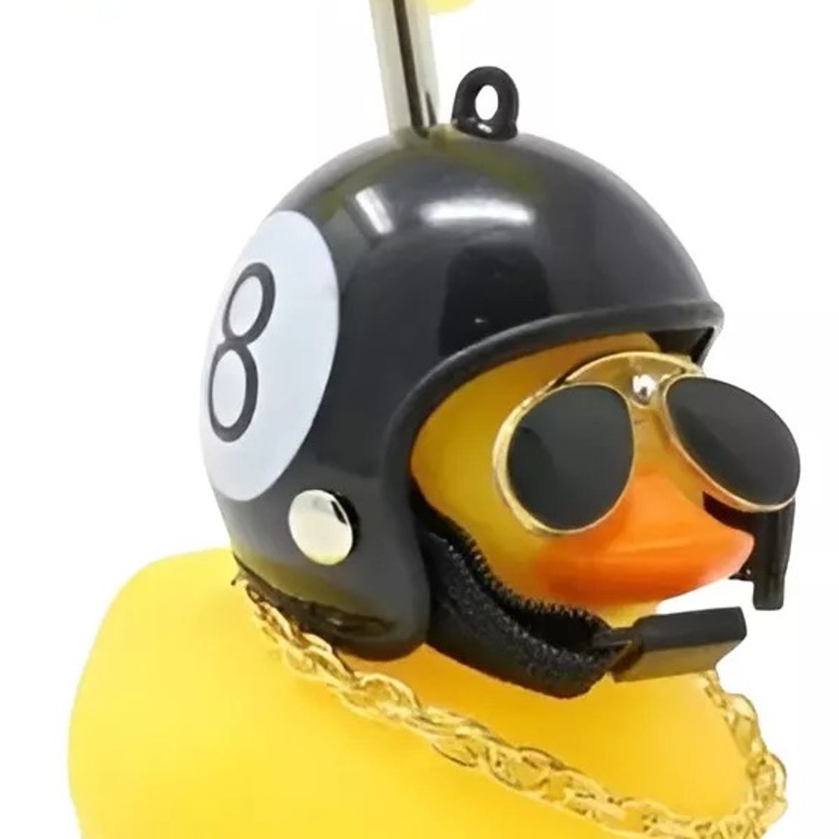 GENERICO - Promo 20 Pato Patito Para Bicicleta Moto Auto Con Luz Ycasco