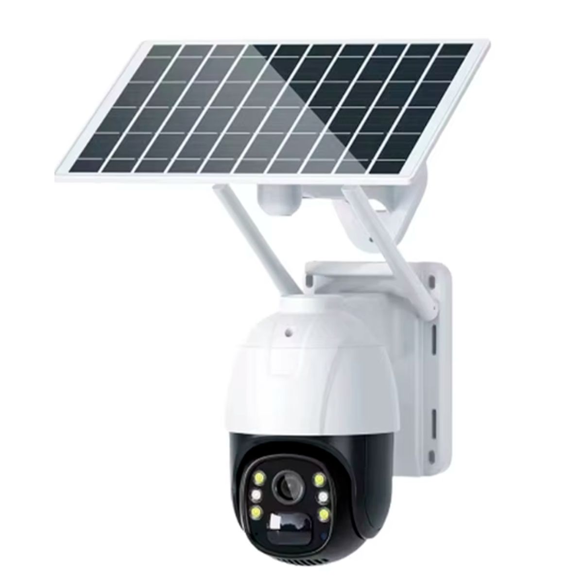 GENERICO - Camara Seguridad Panel Solar Exterior Interior Wifi Hd