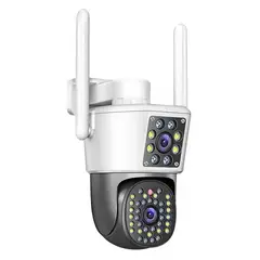 GENERICO - Camara De Seguridad Ip66 Wifi 5G Doble Grabacion