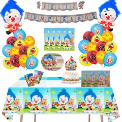 GENERICO - Pack Decoración Globos Cotillón plim plim
