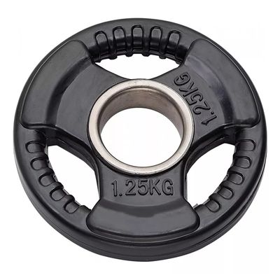 Imagen 2 del producto Discos Olimpico Pack 2x 3 Agarres Engomado 1,25 kg