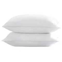 GENERICO - Pack 2 Almohadas rectangulares super suaves 50x70cm Color BLANCO