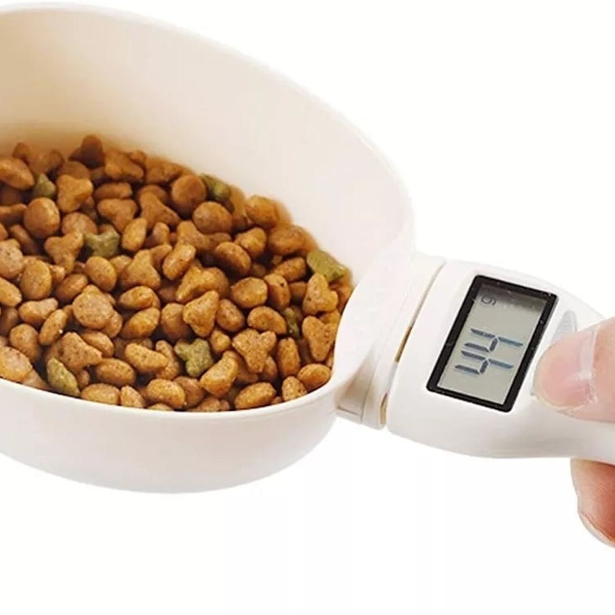 DEFENSOR FOREVER - Pala Báscula Pesa Digital De Comida Mascotas Perros Gatos