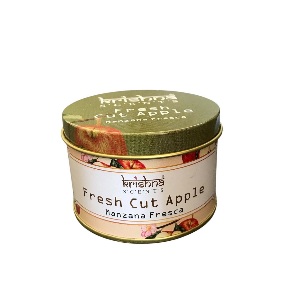 GENERICO - Vela Aromatica Manzana Fresca Doble Mecha Krishna