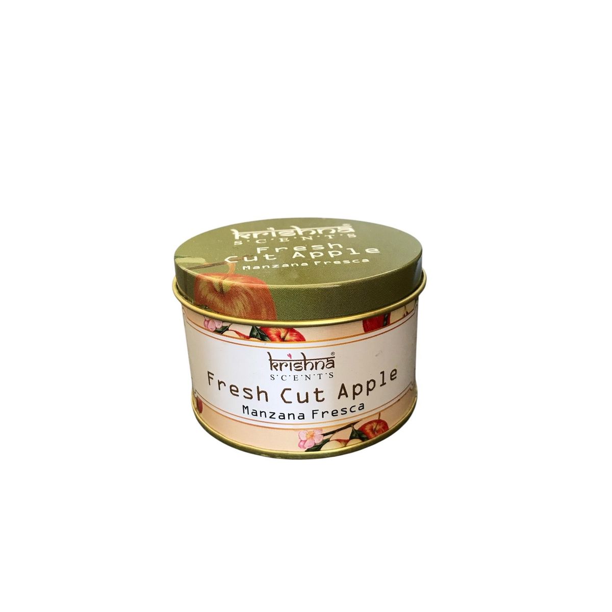 GENERICO - Vela Aromatica Manzana Fresca Doble Mecha Krishna