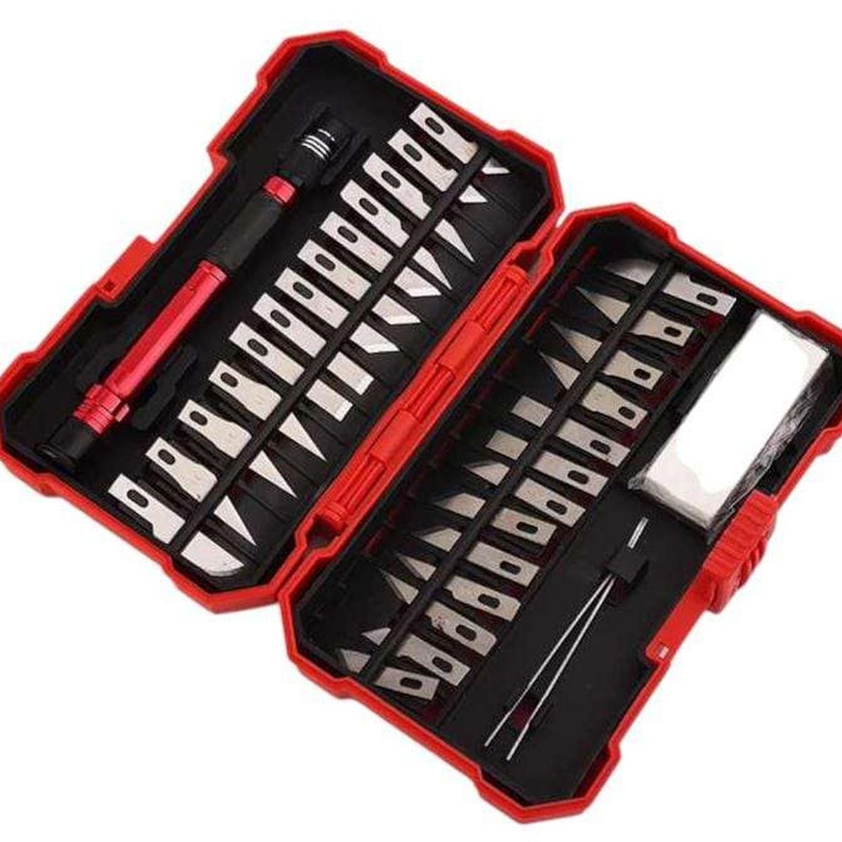 GEN - Set Bisturi Cortante Tipo Lapiz Con Cuchillas Metal Manualidades