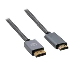 HP - Cable Displayport a HDMI 1 metro resolución 4K 30Hz DHC-DP03-01M
