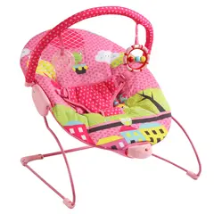 BEBESIT - Silla Nido Vibradora Rosado