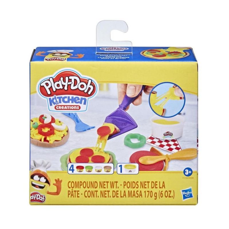 HASBRO - Play Doh Pizzería Creativa - Blanco