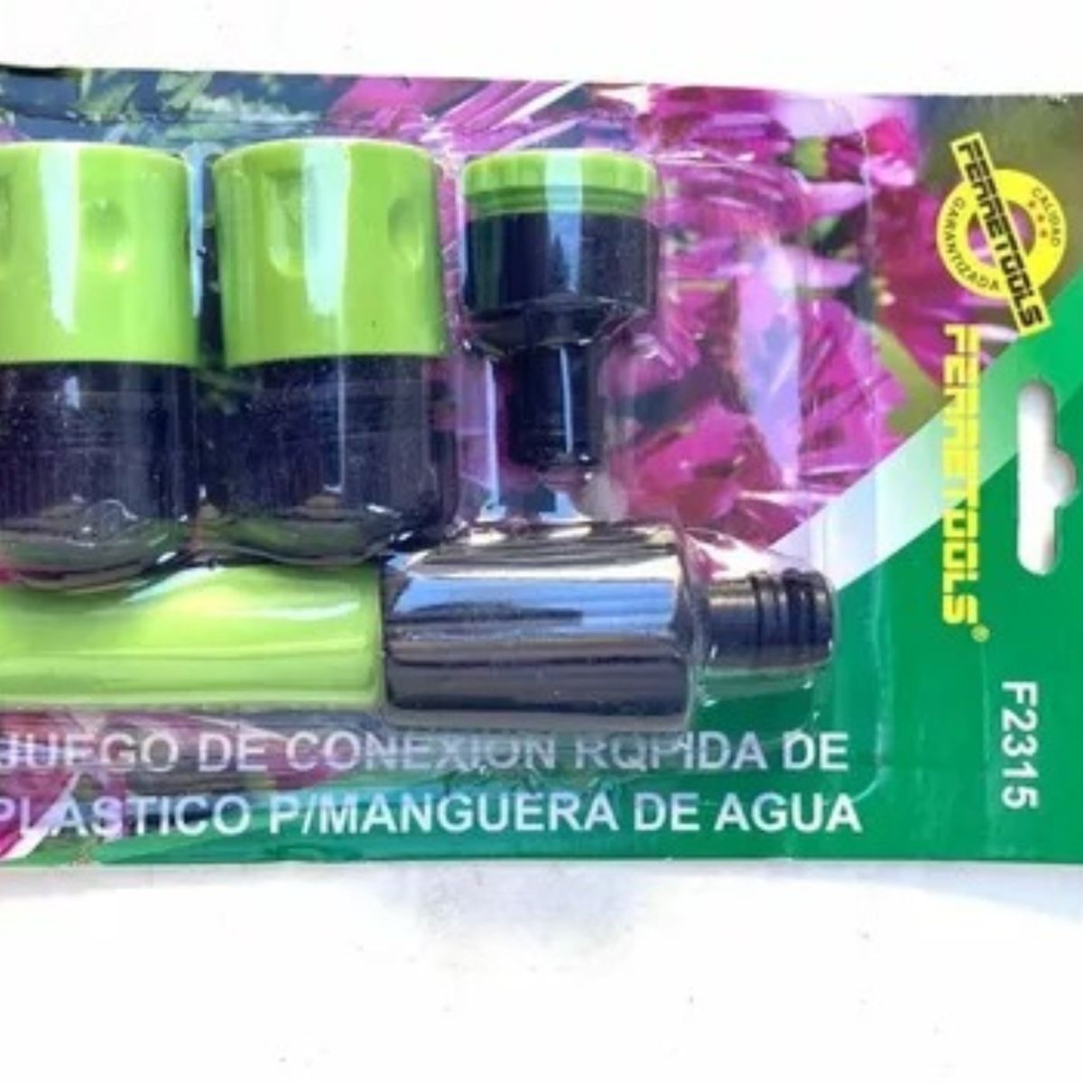 GENERICO - Manguera Jardín Flexible 12 X 20 Mts + Set  Riego