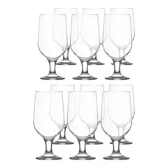 GENERICO - Set 12 Copas De Cerveza Shop Cervecero De 375 Ml