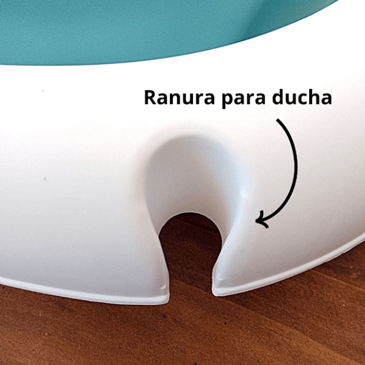 GENERICO - Bañera plegable para bebe color naranjo