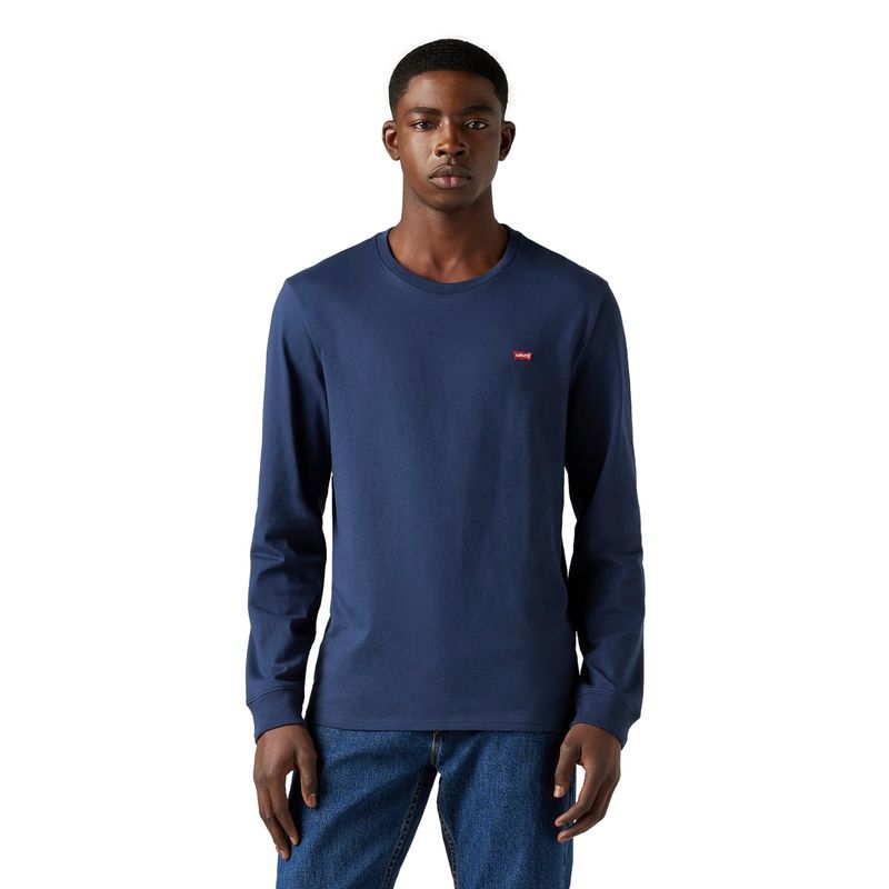 LEVIS - Polera Hombre Original Hm Tee Azul Levis