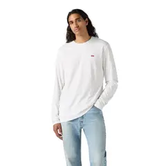 LEVIS - Polera Hombre Ls Classic Hm Tee Blanco