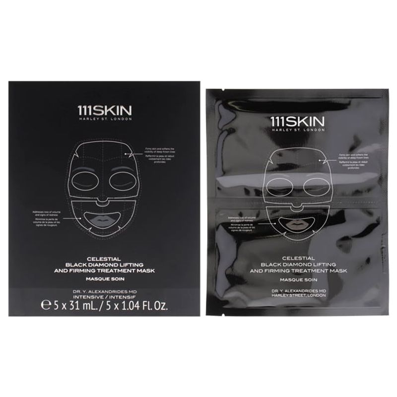 111SKIN - Máscara Tratamiento Lifting y Firmante Black Diamond 5Pc 111Skin.-