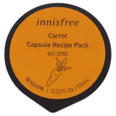 INNISFREE - Mascarilla Capsule Recipe Pack - Zanahoria 10 ml