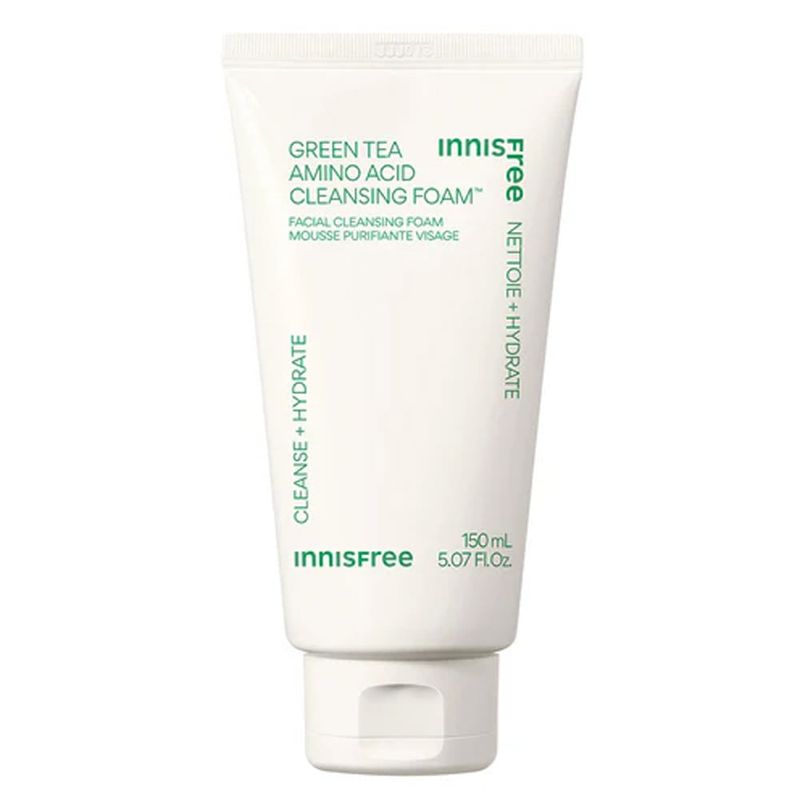 INNISFREE - Espuma de Limpieza con Ácido Amino y Té Verde 150 ml Innisfree
