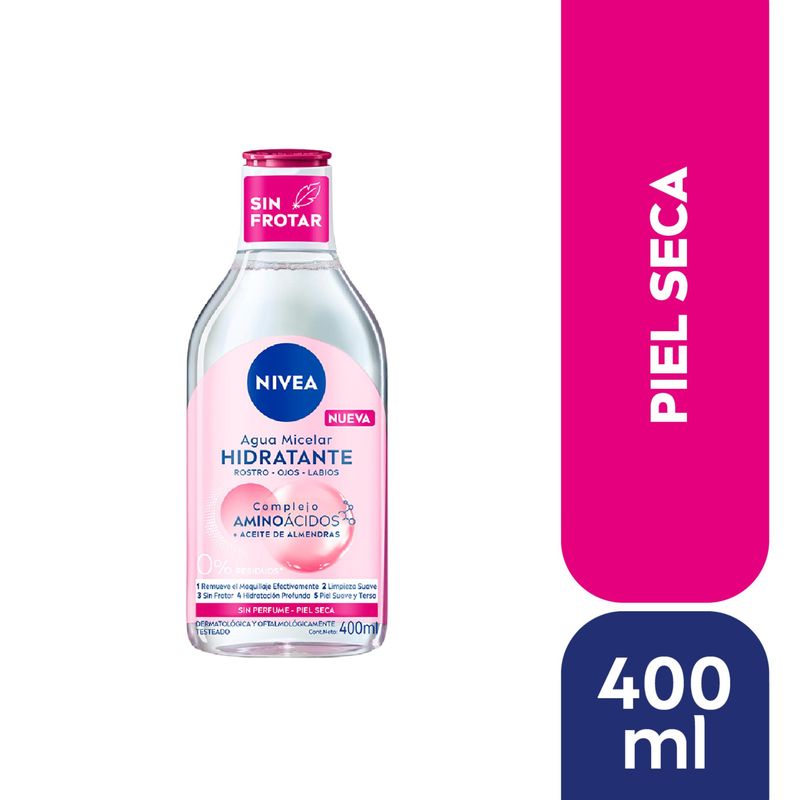 NIVEA - Nivea Agua Micelar Hidra Piel Seca 400ml