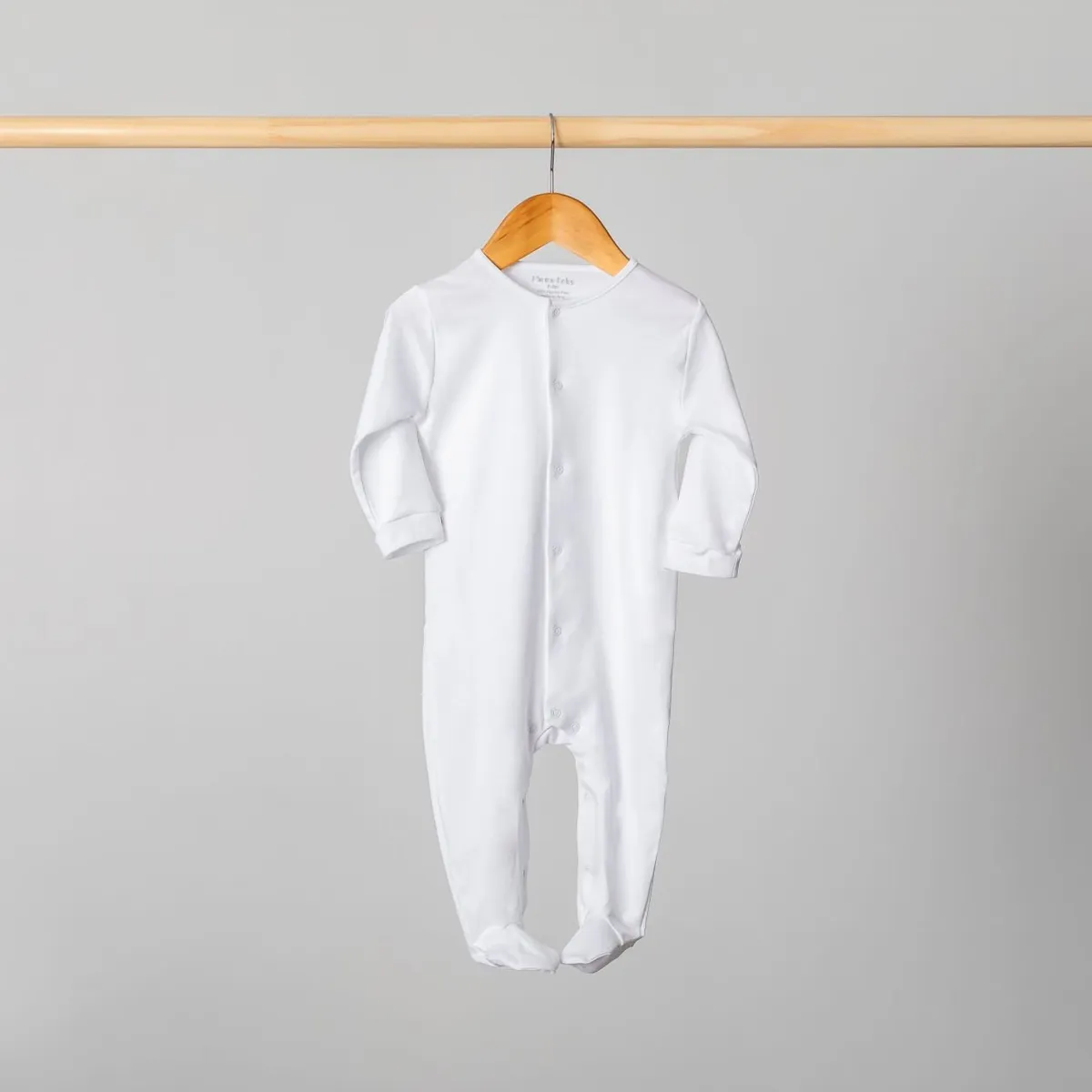 PIMMALU - Pijama Osito Unisex Liso Algodón Pima Peruano