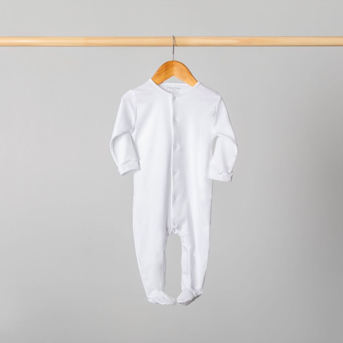 PIMMALU - Pijama Osito Unisex Liso Algodón Pima Peruano