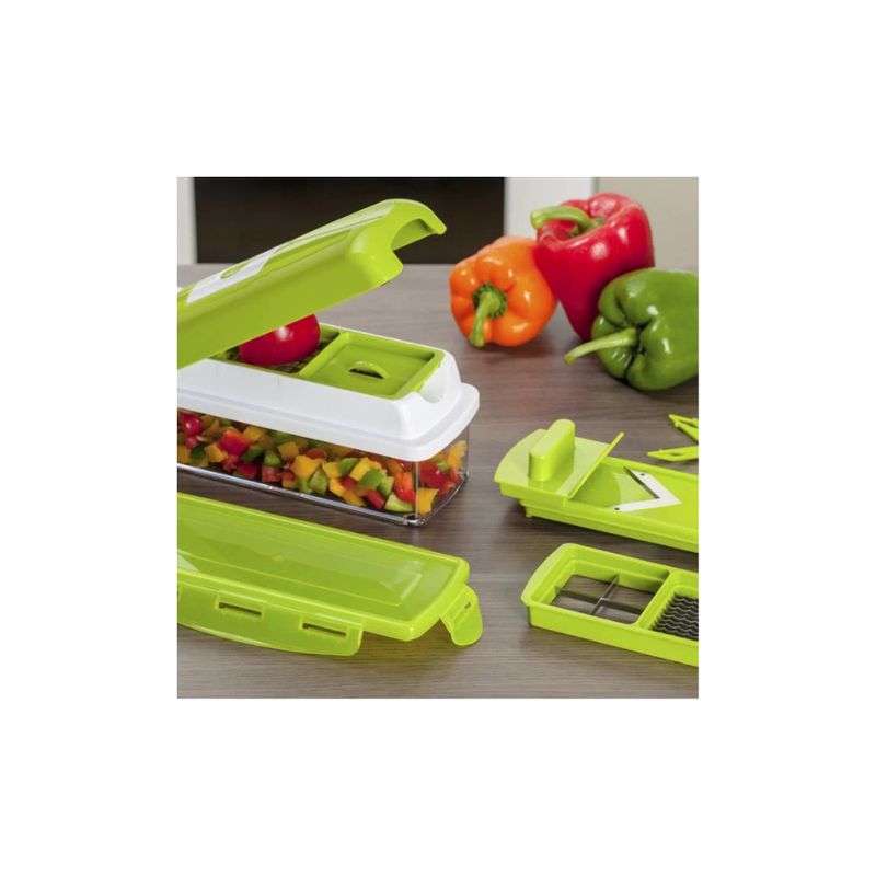 GENERICO - Picador Rallador Cortador Multiuso Frutas vegetales Slicer Dicer