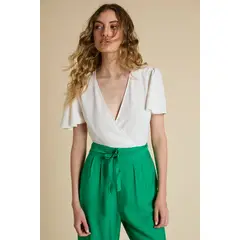 IO - Enterito Largo Verde Musgo Mujer