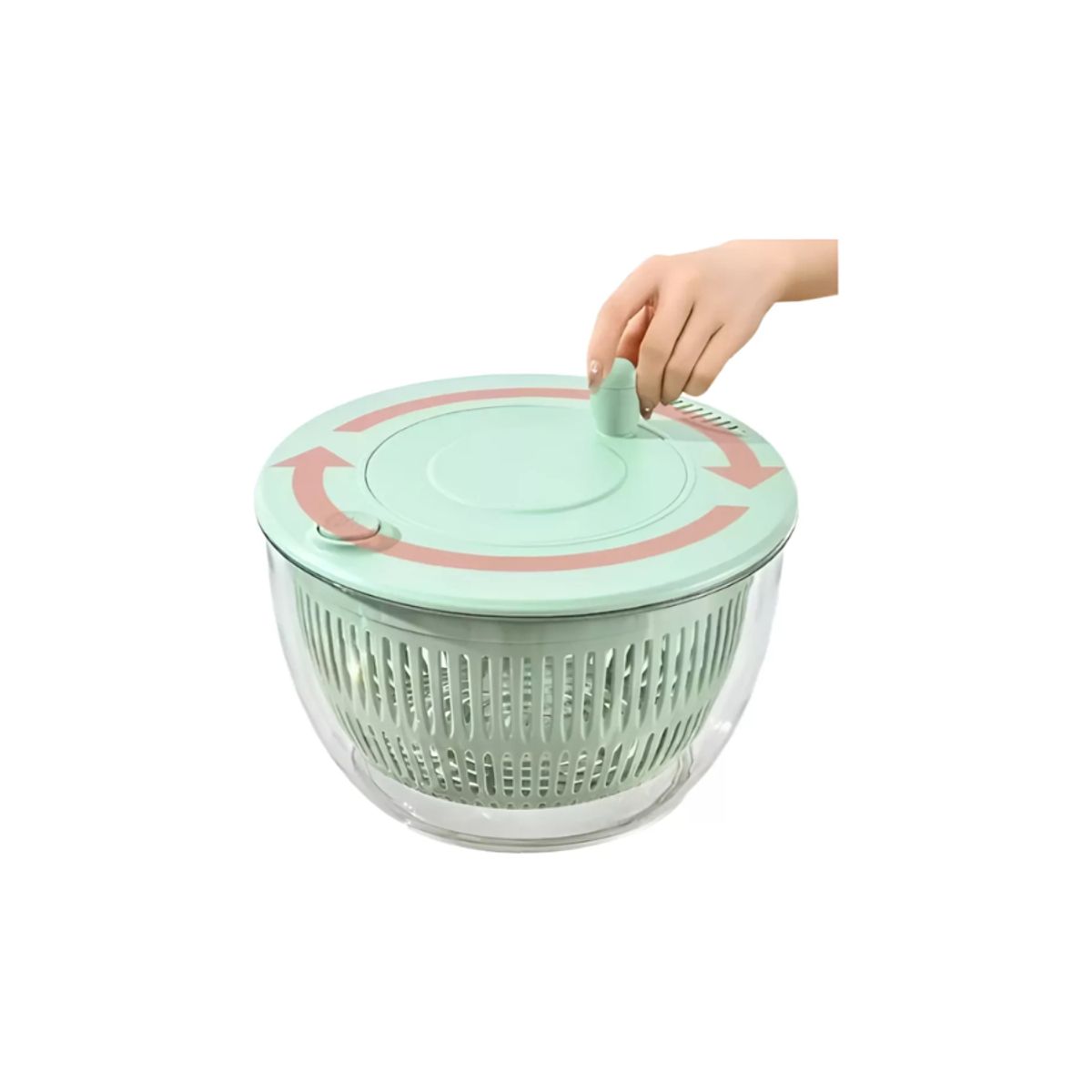 GENERICO - Secador Escurridor Rallador Verduras 7 En 1 Cocina