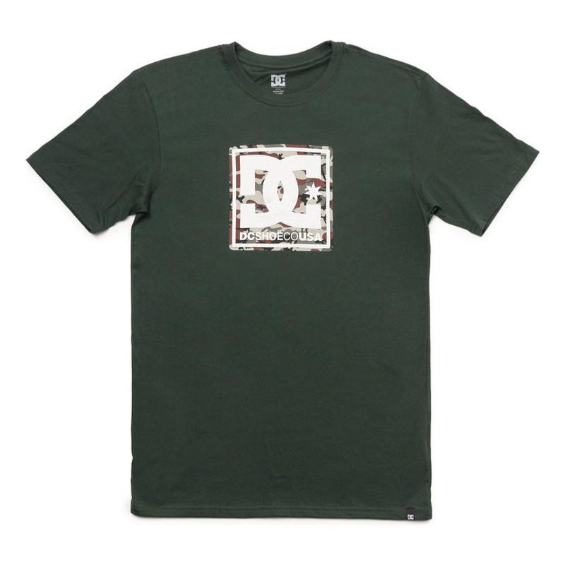 DC SHOES - Polera Pattern Box Ss Hombre Verde