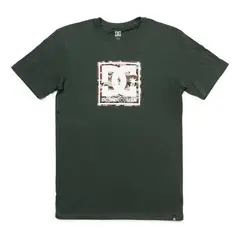 DC SHOES - Polera Hombre Pattern Box Ss Verde DC