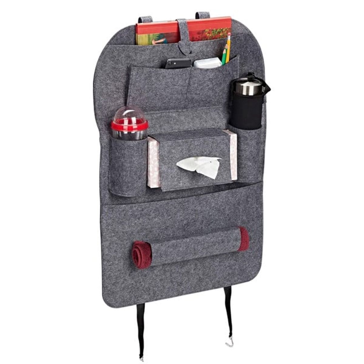 GENERICO - BOLSOS ORGANIZADORES PARA ASIENTOS DE AUTO PACK 2u