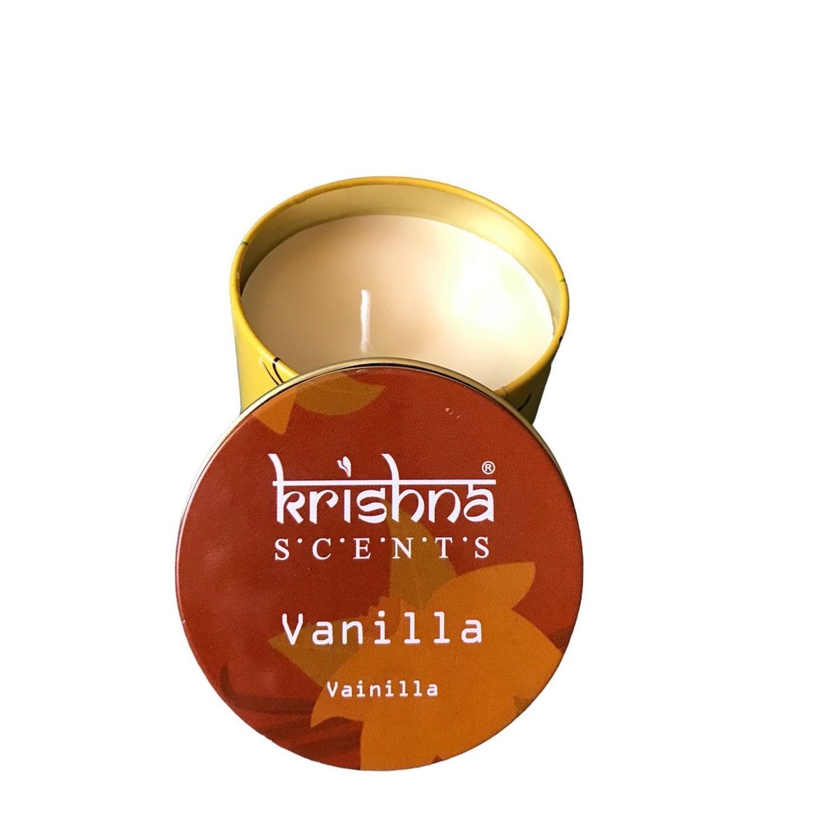 GENERICO - Vela Aromática Aroma Vainilla Doble Mecha Krishna