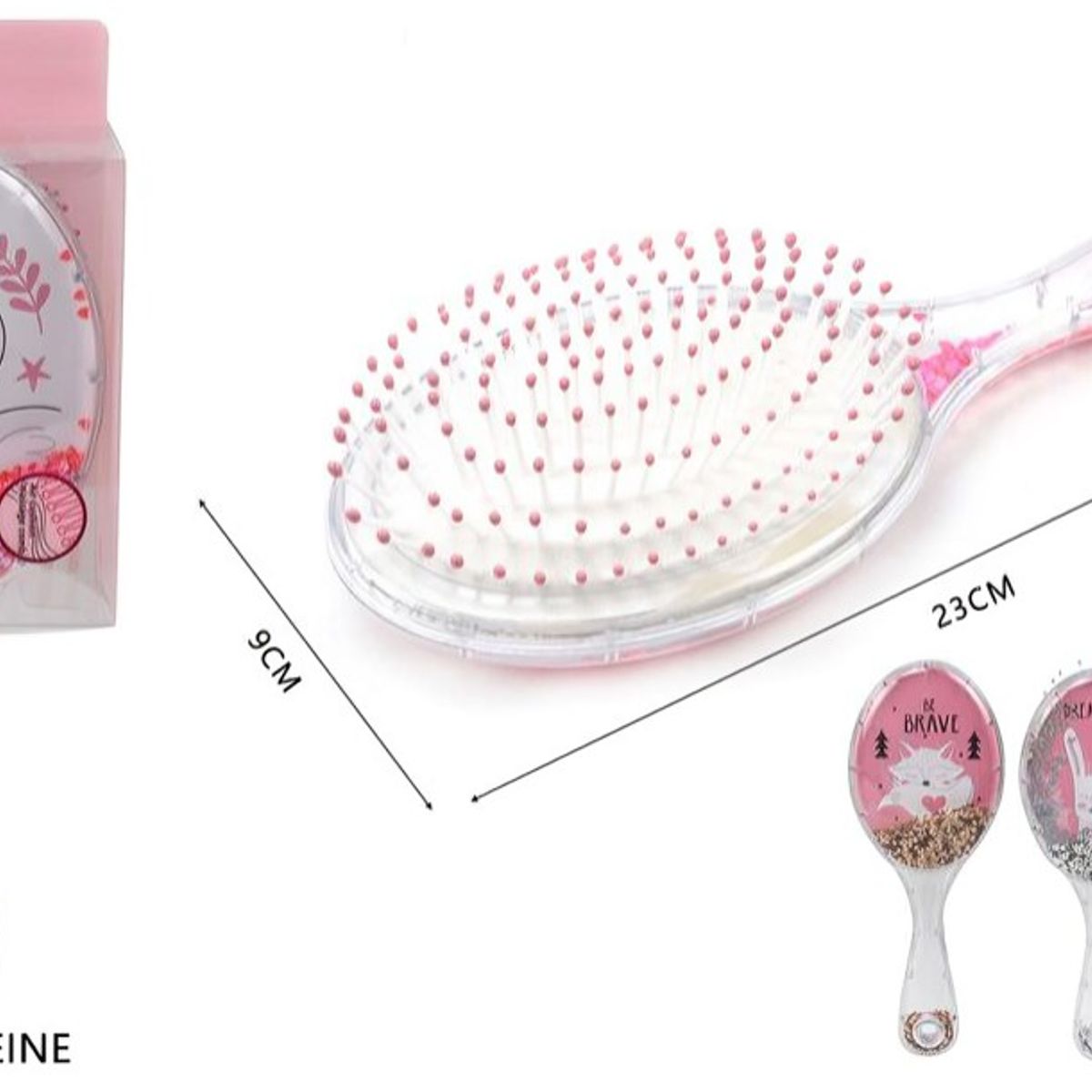 OEM - Cepillo De Pelo Desenredante  FIGURA DE LABIOS