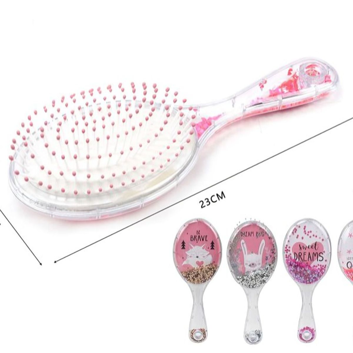 OEM - Cepillo De Pelo Desenredante  FIGURA DE LABIOS