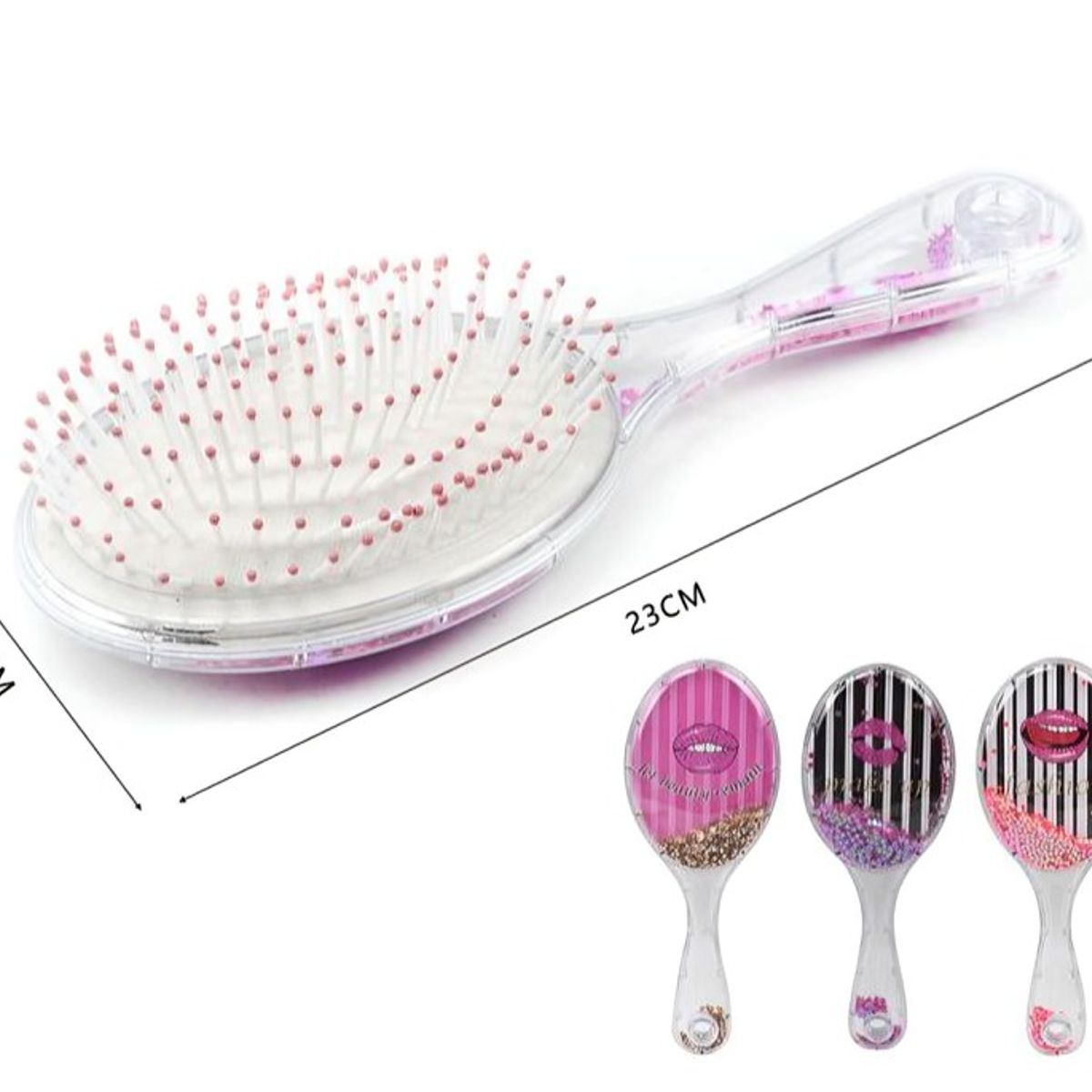 OEM - Cepillo De Pelo Desenredante  FIGURA DE BESOS KISS