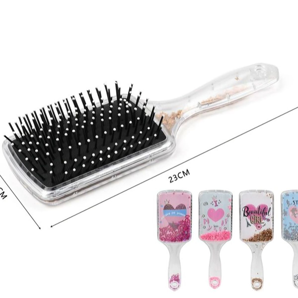 OEM - Cepillo De Pelo Desenredante  FRASES POSITIVAS