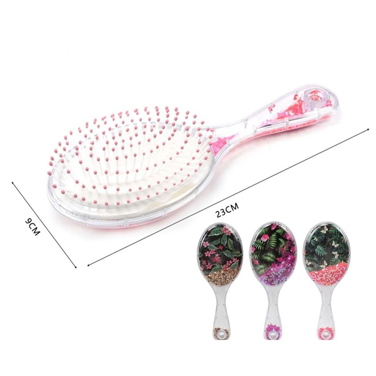 OEM - Cepillo De Pelo Desenredante SELVA FLORES