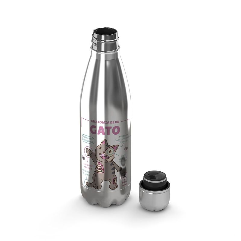 CREANGO - BOTELLA DE AGUA TERMICA ANATOMIA DE UN GATO