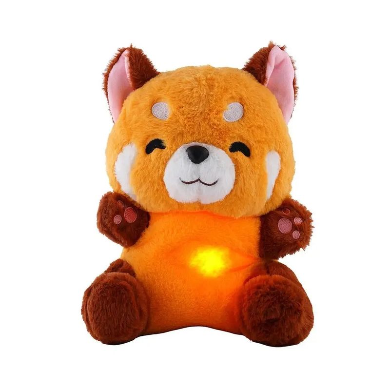 GENERICO - Pandita Rojo Dormilón peluche de apego para dormir