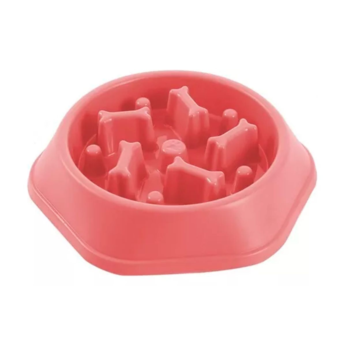 GENERICO - Plato Anti Ansiedad Para Perros Rosa